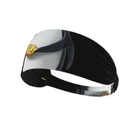 Bandeau de sport élastique YYHWHJDE Pingouin jouant avec des haricots Image Séchage rapide Évacuation de l'humidité