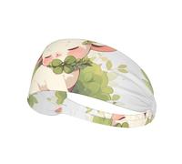 Bandeau de sport élastique YYHWHJDE The Shy Little Sheep Prints Athletic Band pour femmes et hommes