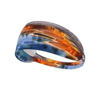 Bandeau de sport élastique YYHWHJDE Yellowstone National Park - Doux et respirant - Séchage rapide