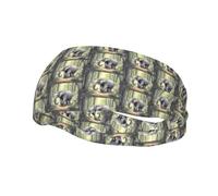 Bandeau de sport en forme d'éléphant absorbant la transpiration, respirant, unisexe, convient pour la course à pied, le fitness, le basket-ball