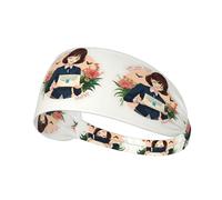 Bandeau de sport imprimé Happy Mother Day - Large - Unisexe - Style décontracté