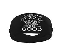 Bandeau de sport joyeux 22e anniversaire, élégant, pour exercices de Yoga, bandeaux respirants, accessoires pour cheveux, course à pied, 32
