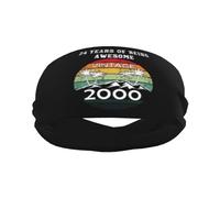 Bandeau de sport joyeux 24e anniversaire, élégant, pour exercices de Yoga, bandeaux respirants, accessoires pour cheveux, course à pied, 11