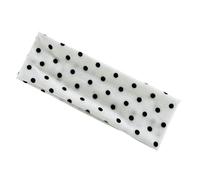 Bandeau de sport léger pour cheveux - Accessoire de yoga - Motif à pois ronds - Couleur vive - Bandeau léger et respirant