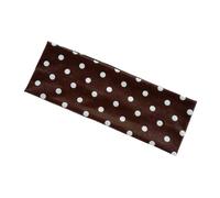Bandeau de sport léger pour cheveux - Accessoire de yoga - Motif à pois ronds - Couleur vive - Bandeau léger et respirant
