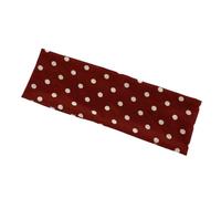 Bandeau de sport léger pour cheveux - Accessoire de yoga - Motif à pois ronds - Couleur vive - Bandeau léger et respirant