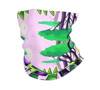 Bandeau de Sport Multifonctionnel à imprimé Dinosaures Verts - Cache-Cou Extensible sans Coutures pour la randonnée, Le vélo, la Course à Pied et Les activités de Plein air - Doux, à séchage Rapide