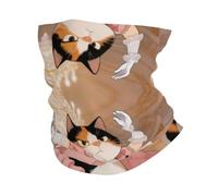 Bandeau de sport multifonctionnel chat dansant - Écharpe tube sans couture
