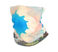 Bandeau de Sport Multifonctionnel imprimé Outside The Castle Gate - Cache-Cou Extensible sans Coutures pour la randonnée, Le vélo, la Course à Pied et Les activités de Plein air - Doux, à séchage r