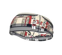 Bandeau de sport polyvalent YYHWHJDE taekwondo arts martiaux - Bandeau extensible et évacuant l'humidité pour yoga, fitness