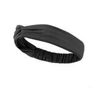 Bandeau de sport pour course à pied et tennis | Bande élastique avec tissu à séchage rapide évacuant l'humidité | Guide des cheveux doux au design croisé pour le fitness, le cyclisme, la gym, le yoga