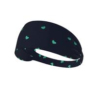 Bandeau de sport respirant pour homme et femme - Joli fond bleu - Pour entraînement, course à pied, gym