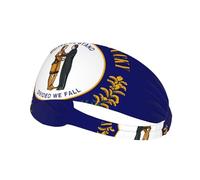 Bandeau de sport respirant pour homme et femme - Motif drapeau de l'État du Kentucky - Pour entraînement, course à pied, gym