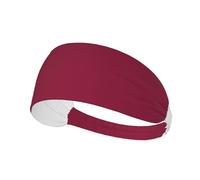 Bandeau de sport respirant pour homme et femme - Motif drapeau du Qatar - Pour entraînement, course à pied, gym