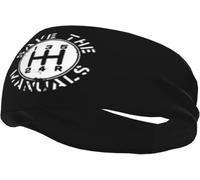 Bandeau de Sport Save The Manuals Unisexe antidérapant et Anti-Transpiration pour l'entraînement, la Course à Pied, Le Cyclisme et Le Yoga