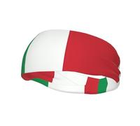 Bandeau de sport tendance avec drapeau italien WHJSHOP imprimé pour homme et femme