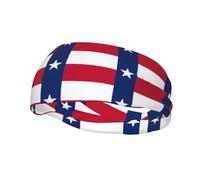 Bandeau de sport tendance décoratif FUUNTL Drapeau du Texas pour homme et femme