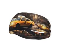 Bandeau de sport tendance décoratif FUUNTL New York Fashion City Picture Bandeaux pour hommes et femmes