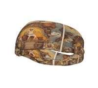 Bandeau de sport tendance décoratif pour homme et femme Motif YYHWHJDE Ship Gang Leader