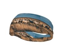 Bandeau de sport tendance décoratif YYHWHJDE Flocage de moutons sur la prairie Bandeaux pour hommes et femmes