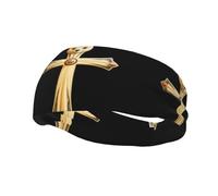 Bandeau de sport tendance décoratif YYHWHJDE mignon ours croix bandeaux pour hommes et femmes