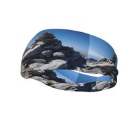 Bandeau de sport tendance décoratif YYHWHJDE The Stone on the mountain top Pattern Headbands for men and women