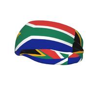 Bandeau de sport tendance et décoratif avec drapeau de l'Afrique du Sud YYHHAOFA pour homme et femme