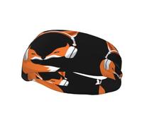 Bandeau de sport tendance et décoratif YYHWHJDE Cool Fox pour homme et femme