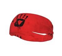 Bandeau de sport tendance WHJSHOP The Mark of Terror imprimé pour homme et femme