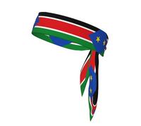 Bandeau de Sport Unisexe à Motif Drapeau du Soudan du Sud, idéal pour Les Voyages et Les activités Sportives en extérieur. Ce Bandeau absorbe la Transpiration.