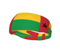 Bandeau de Sport Unisexe aux Couleurs du Drapeau de Guinée-Bissau, Respirant et à séchage Rapide, idéal pour Le Fitness, Le Yoga et Autres Sports.