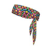 Bandeau de sport unisexe avec ballons colorés pour homme et femme