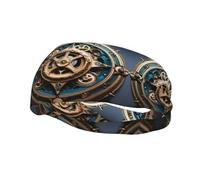 Bandeau de sport unisexe avec engrenages Steampunk cool, basket-ball, pour exercice, course à pied, cyclisme, yoga, fitness