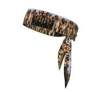 Bandeau de sport unisexe pour homme et femme Dog Show2
