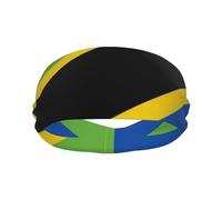 Bandeau De Sport Unisexe pour Hommes Femmes avec Drapeaux De Tanzanie Élastique pour Cheveux Antidérapant Anti-Transpiration Large Tendance Idéal pour Le Yoga Le Football Le TennisLes Jeunes