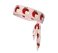 Bandeau de tennis avec imprimé fruits rouges pour basket-ball, course à pied, athlétisme