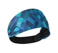 Bandeau de tennis extensible en tissu rafraîchissant bleu roi pour femme pour un usage quotidien, football, gym, banda para la cabeza