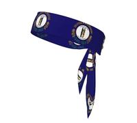 Bandeau de tennis unisexe avec drapeau de l'État du Kentucky pour le basket-ball, la course à pied, le tennis