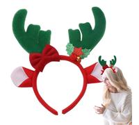 Bandeau De Tête À Cornes De Cerf - Accessoire De Tête À La Mode | Bandeau De Mode Pour Le Maquillage De Beauté Des Adultes,Pour Mariage Fête Camping Pique-Nique Barbecue Arrière-Cour Soirée Rassemblem