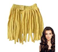 Bandeau de tige de curling sans chaleur, ensemble de curling sans chaleur - Fer à friser pour cheveux secs 2 en 1 - Accessoires pour cheveux pour femmes, bigoudis, absorbent rapidement l'eau, pour che