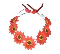 Bandeau de tournesol à LED pour femme - Accessoire pour cheveux - Accessoire de cheveux - Coiffe lumineuse - Fleur lumineuse