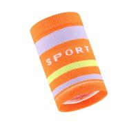 Bandeau de transpiration pour le sport - Attelle de soutien avec rayures colorées et effet d'évacuation de l'humidité - Bracelets de basket-ball - Convient pour le football, le badminton, le fitness