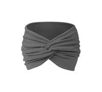 Bandeau de yoga imprimé croix, style bohème et imprimé cachemire, large élastique avec nœud torsadé antidérapant (g, M)
