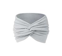 Bandeau de yoga imprimé croix, style bohème et imprimé cachemire, large élastique avec nœud torsadé antidérapant (B, M)