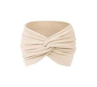 Bandeau de yoga imprimé croix, style bohème et imprimé cachemire, large élastique avec nœud torsadé antidérapant (F, M)