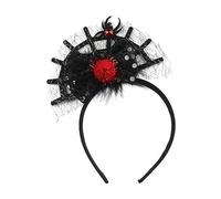 Bandeau décoratif en toile d'araignée - Accessoire de cheveux mignon - Fournitures de décoration pour la maison des enfants - Fournitures de cadeau