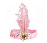 Bandeau Délicat à Plumes et Dentelle, Soirées costumées, B | Bandeau à Plumes Élégamment Décoré, Parure De Cheveux De Festival Pour Femmes, Cheveux De Mariage De Festival à
