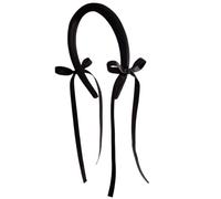 Bandeau délicat avec nœud en ruban, doux, réglable, accessoire pour cheveux pour un usage quotidien et une fête