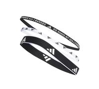 Adidas Bandeaux d'entraînement Unisexe Largeurs multiples – Lot de 3 Noir/Blanc M