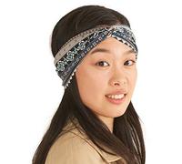 Bandeau D'Été Boho Twist Cheveux Femme, Turban Headband En Coton Élastique, Serre Tete Bandana Extensible, Accessoire Sport Fitness Jogging Gym Navy